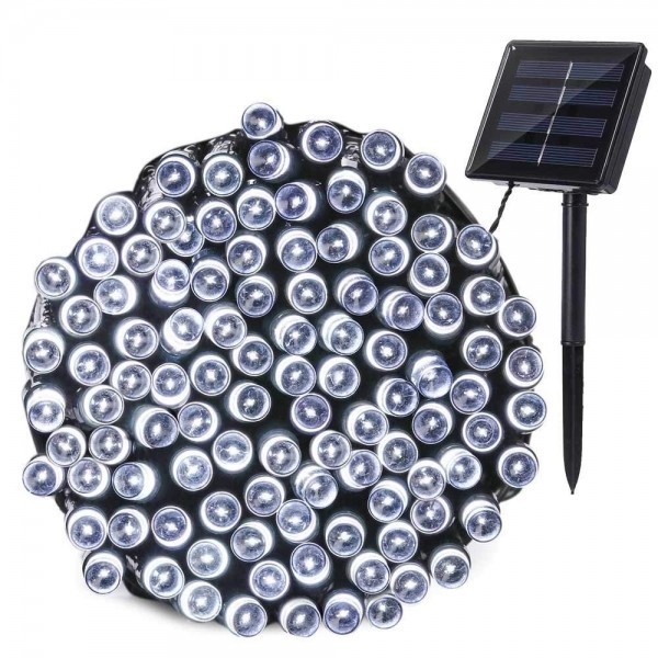 iShabao Outdoor Solar Fairy Lights, 72ft 200 LED S...